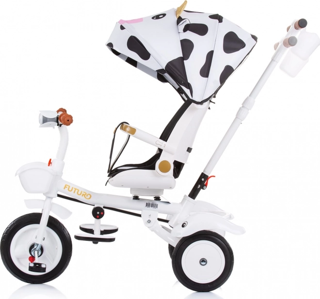 Chipolino Futuro 2-in-1 Kindertrike mit Verdeck Kuh