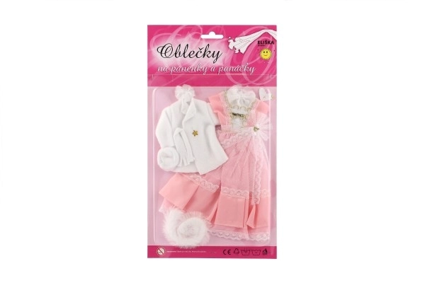 Puppenbekleidung mit Zubehör - 2 Stück