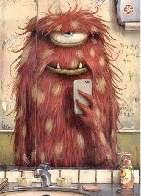 Puzzle Zozoville: Selfie 1000 Teile