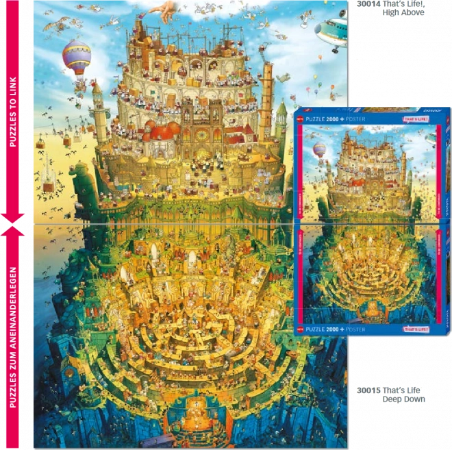 Heye Puzzle That's Life: Vysoko 2000 Teile