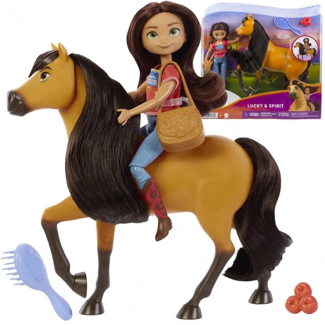 Mattel Lucky und Pferd Spirit aus Spirit Riding Free