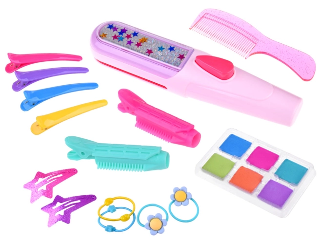 Komplettes Set für farbiges Styling