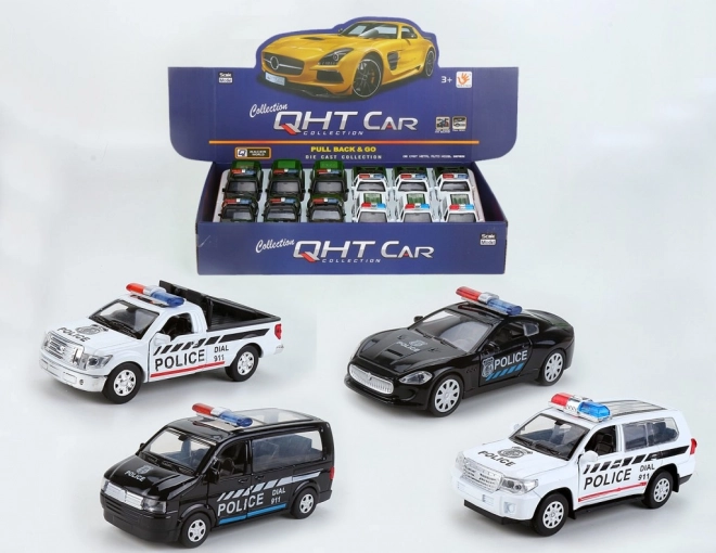 Polizeiauto zum Aufziehen
