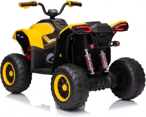 Gelbes Quad Fast Wheel