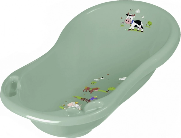 Kinderbadewanne 84 cm „Funny Farm“, Grün