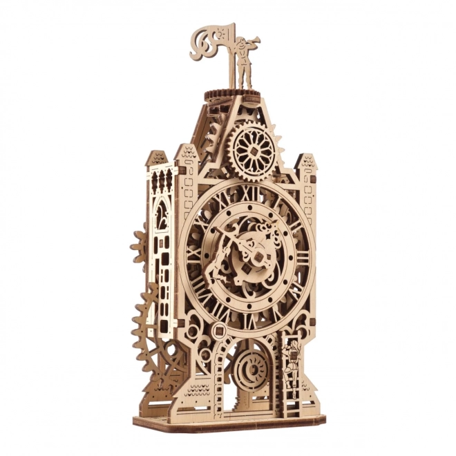 3D Holzpuzzle Uhrturm von UGEARS