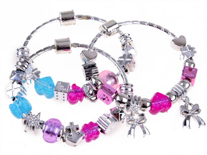 Kreativset Silberne Perlen für Armbänder und Charms