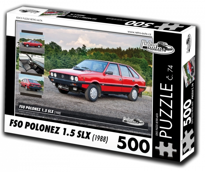 Retro-Autos Puzzle FSO Polonez 1988 500 Teile