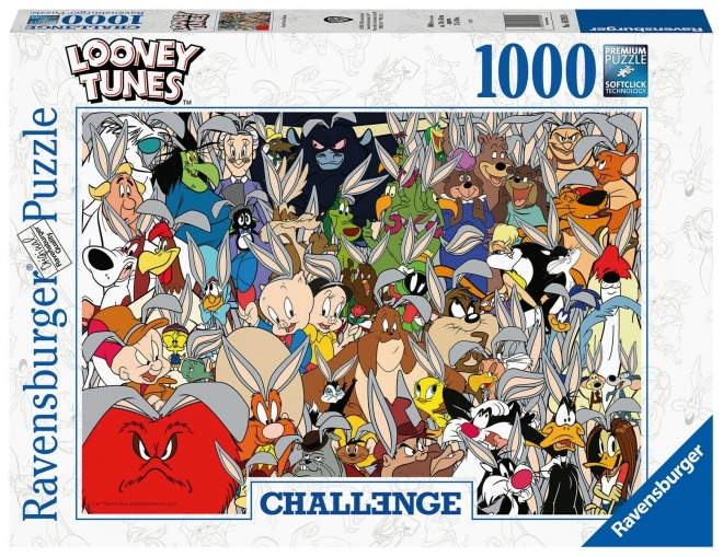 Puzzle LOONEY TUNES Challenge 1000 Teile Ravensburger