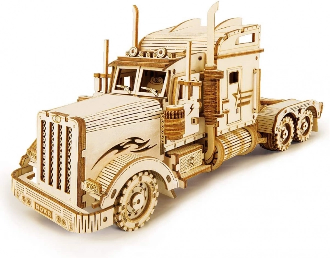 Rokr 3D Holzpuzzle Schwerer Truck