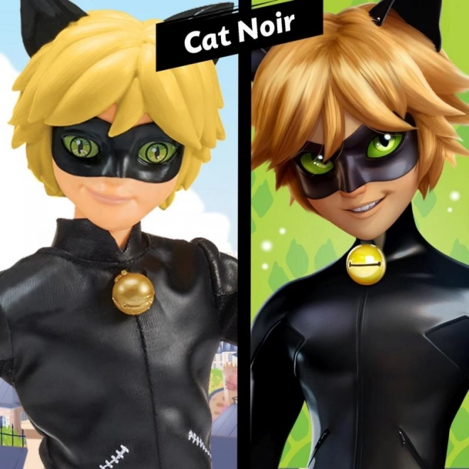 Miraculous: Cat Noir Puppe mit Zubehör