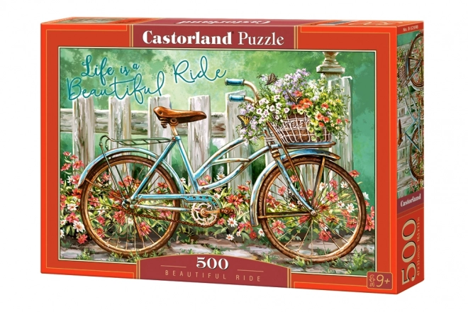 Puzzle Fahrradfahrt 500 Teile CASTORLAND