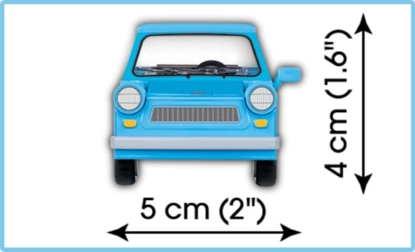 Trabant 601 Modellbausatz von COBI