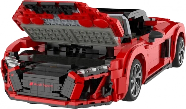 Konstruktionsbaukasten Auto RC 1:14 Audi R8 Spyder 1440 Teile