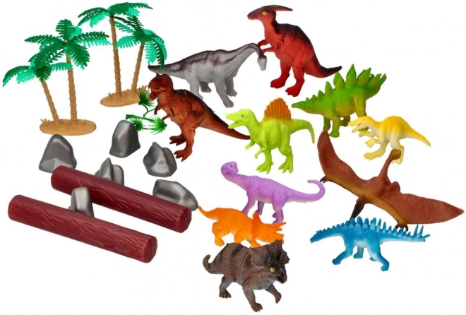 Dinosaurier Figuren-Set mit Zubehör