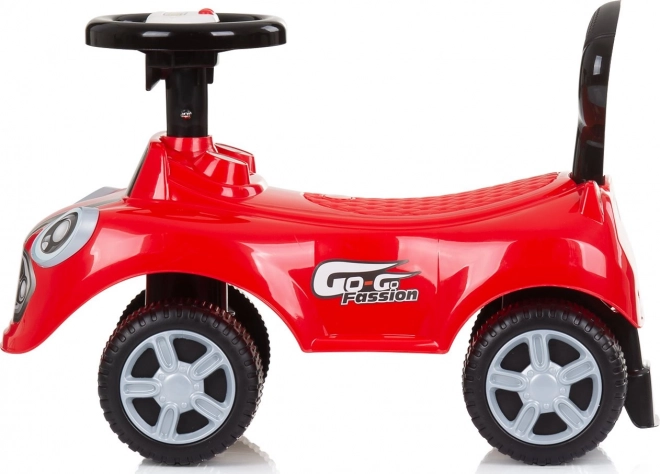 Chipolino Rutscherauto mit Melodien GO-GO Gelb – Rot