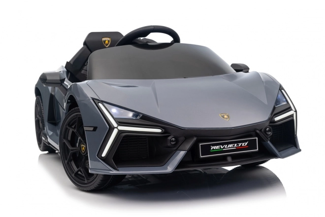 Auto lamborghini revuelto grau