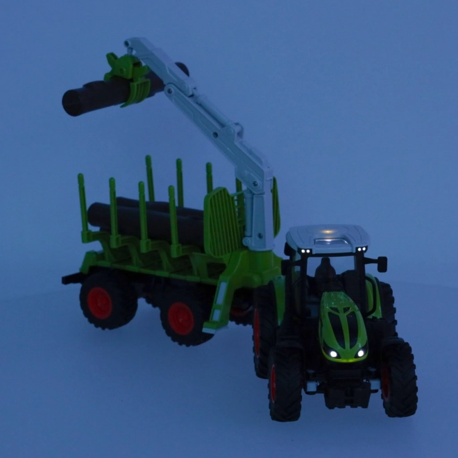 RC-Traktor mit Fußstütze