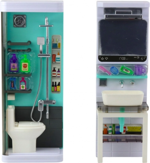 Komplette Badezimmereinrichtung