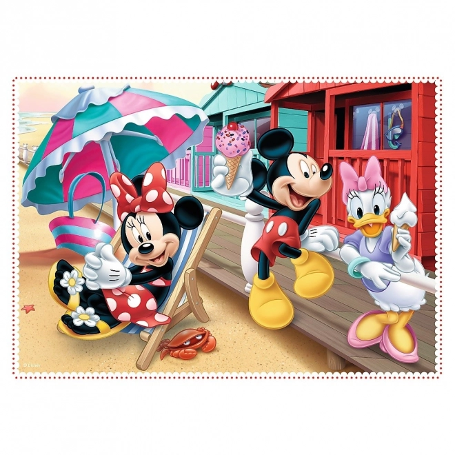 Minnie und Freunde Puzzle-Set 4-in-1