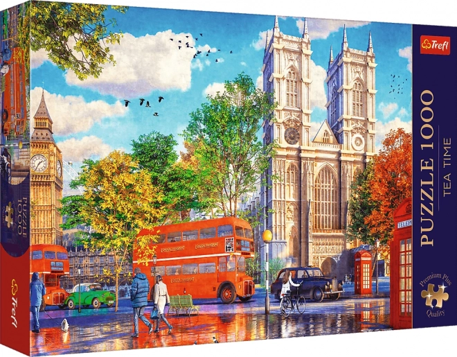 Puzzle 1000 Teile - Tea Time - Blick auf London