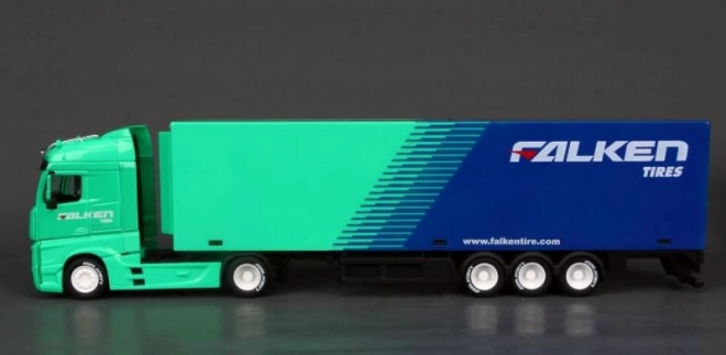 Bburago LKW mit Anhänger MB Actros Gigaspace Firestone