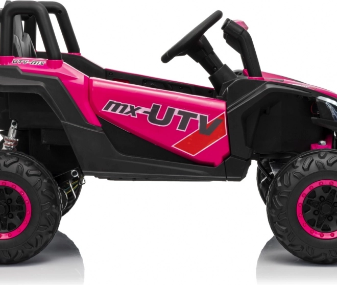 Kinder-Elektroauto Buggy Madman UTV-MX rosa