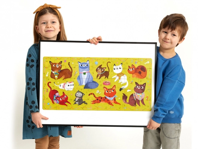 Czuczu Puzzle Miau Katzen 3+