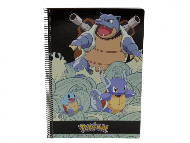 Pokémon A4 Spiralblock - Schiggy