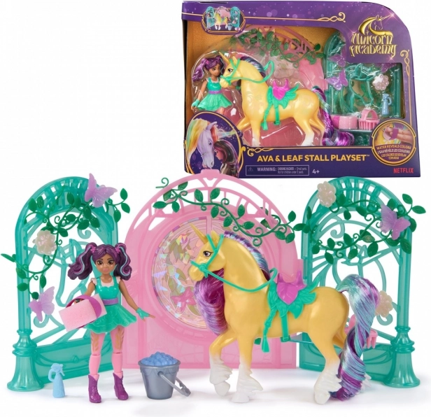 Farbwechsel - Einhorn Akademie Figuren Set