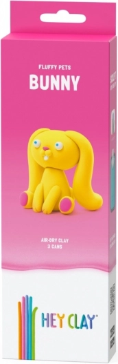 Hey Clay Kaninchen, Kuscheltiere Plastikmasse