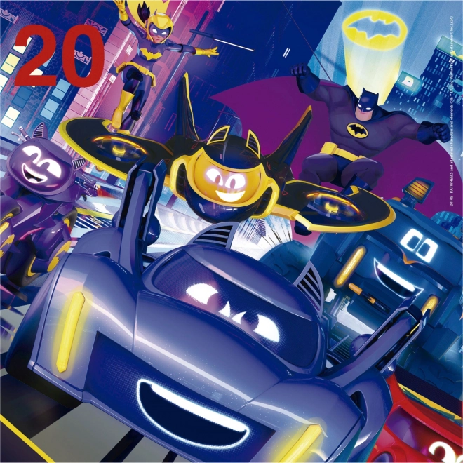 Educa Puzzle Batwheels 4v1