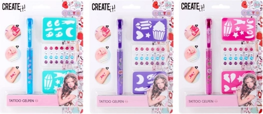 Tattoo-Set mit duftenden Gelstiften für Kinder