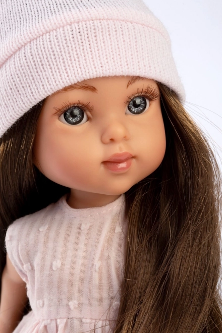 Realistische Puppe Penelope mit Ganzkörper Vinyl 34 cm