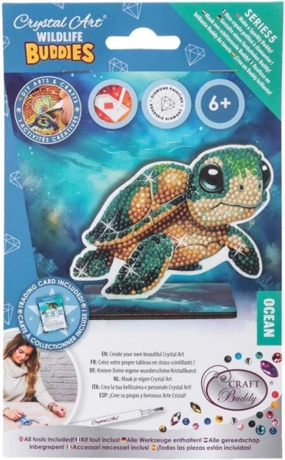 Diamantmalerei Ozean: Schildkröte