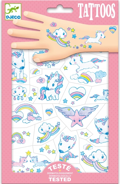 Zauberhafte Einhorn Tattoos von DJECO