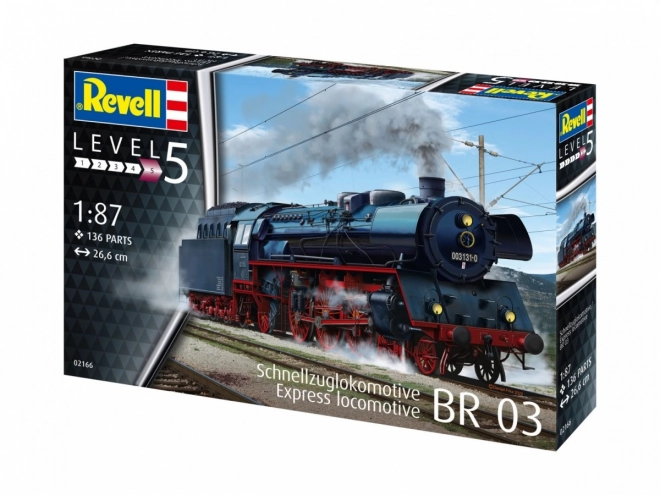 Revell Schnellzuglokomotive BR03 Modellbausatz