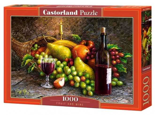 Puzzle Obst und Wein 1000 Teile