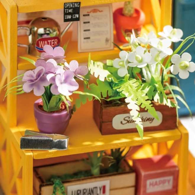 Robotime Rolife DIY Haus: Frühlingsblumen Treffen