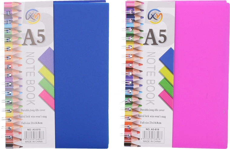 Stabile Spirale für komfortables Schreiben