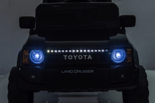 Kinderfahrzeug Toyota Land Cruiser PRADO schwarz