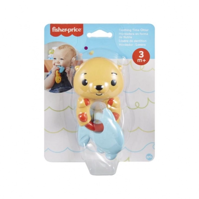 Fröhlicher Otter Beißring und Rassel von Fisher-Price – Otter