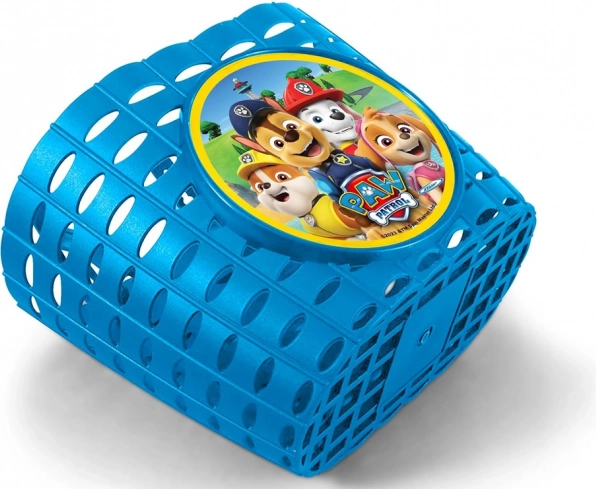 Verstellbarer Fahrrad- und Roller-Korb mit Paw Patrol Motiv