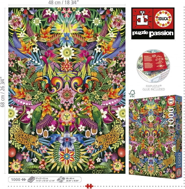EDUCA Puzzle Tukani 1000 Teile