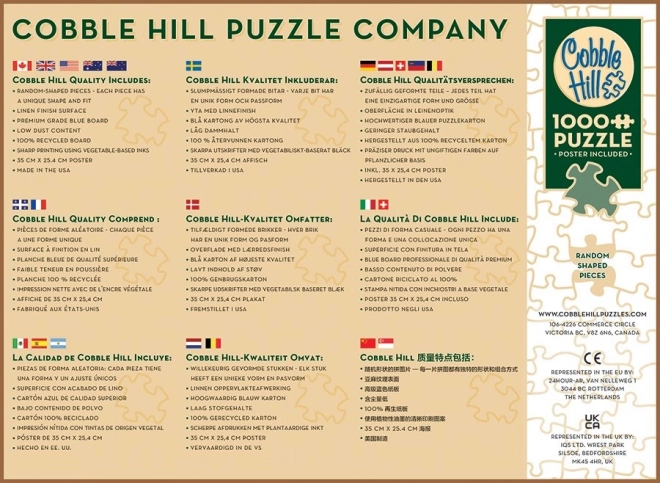 Puzzle Glücklicher Ort 1000 Teile von Cobble Hill