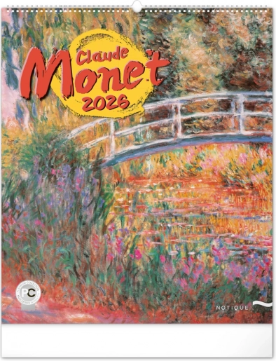 Wandkalender Claude Monet 2026