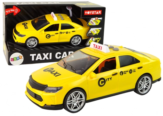 Spielzeug Taxi Auto mit Licht und Sound