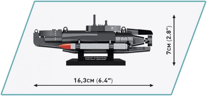 Klockenmodell U-Boot XXIIB Seehund