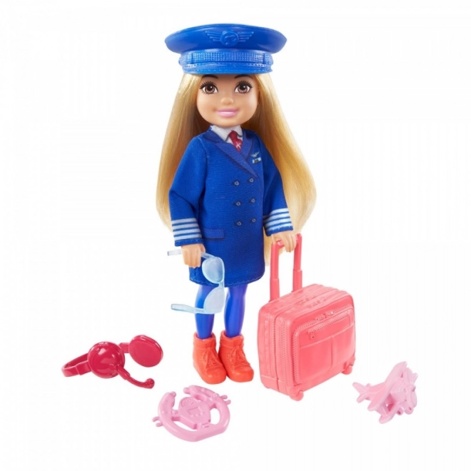 Barbie Chelsea Karriere Pilotin Puppe