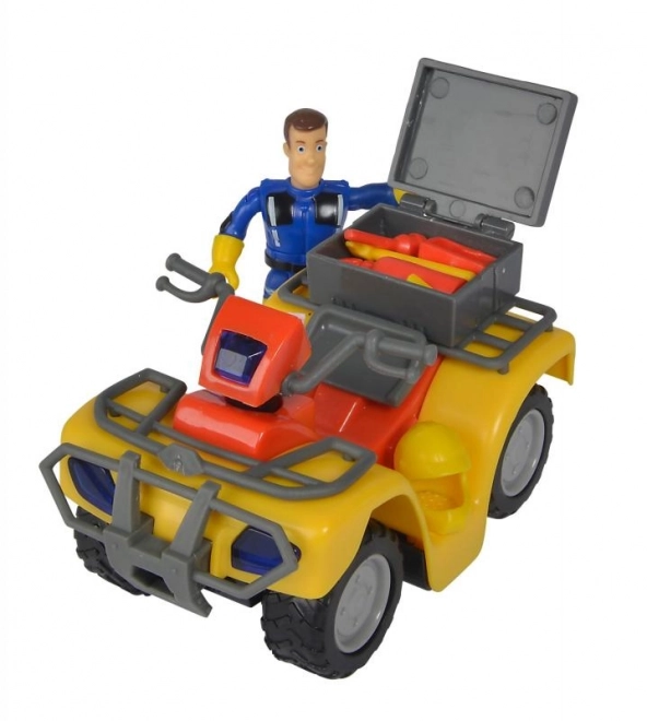 Feuerwehrmann Sam Mercury Quad mit Spielfigur